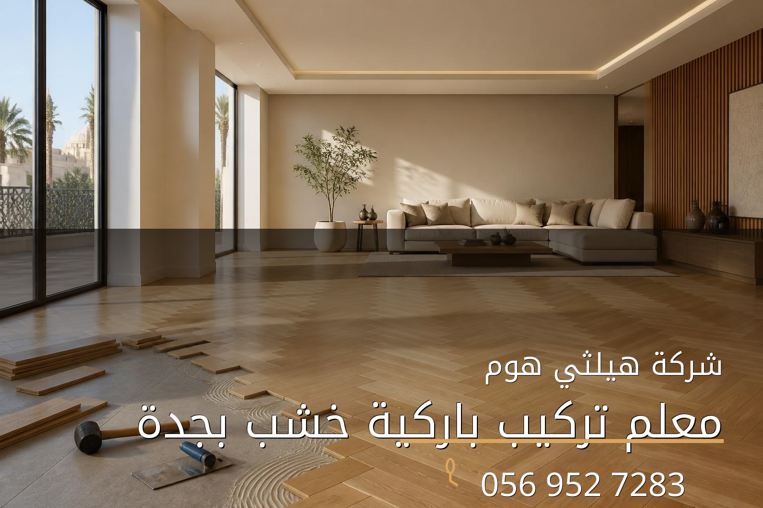 معلم تركيب باركيه خشب بجدة